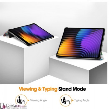 Dirbtinės odos atverčiamas dėklas - drugeliai (Xiaomi Pad 7/Pad 7 Pro/Pad 8/Pad 8 Pro) Dirbtinės odos atverčiamas dėklas - drugeliai (Xiaomi Pad 7/Pad 7 Pro/Pad 8/Pad 8 Pro)